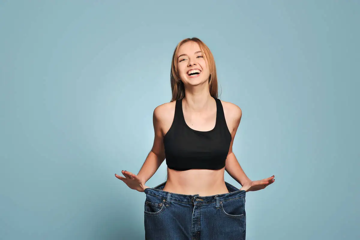 Happy Girl lost weight | Blank Med Spa | Tulsa, OK